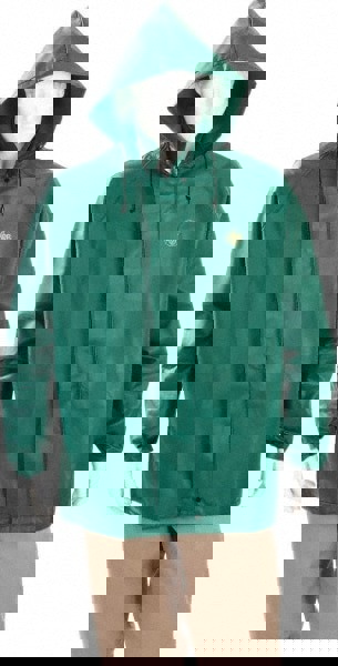 Rain Jacket: Size X-Large, Green, Polyester